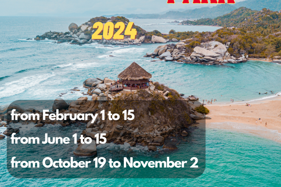 What date will Tayrona Park close in 2024?